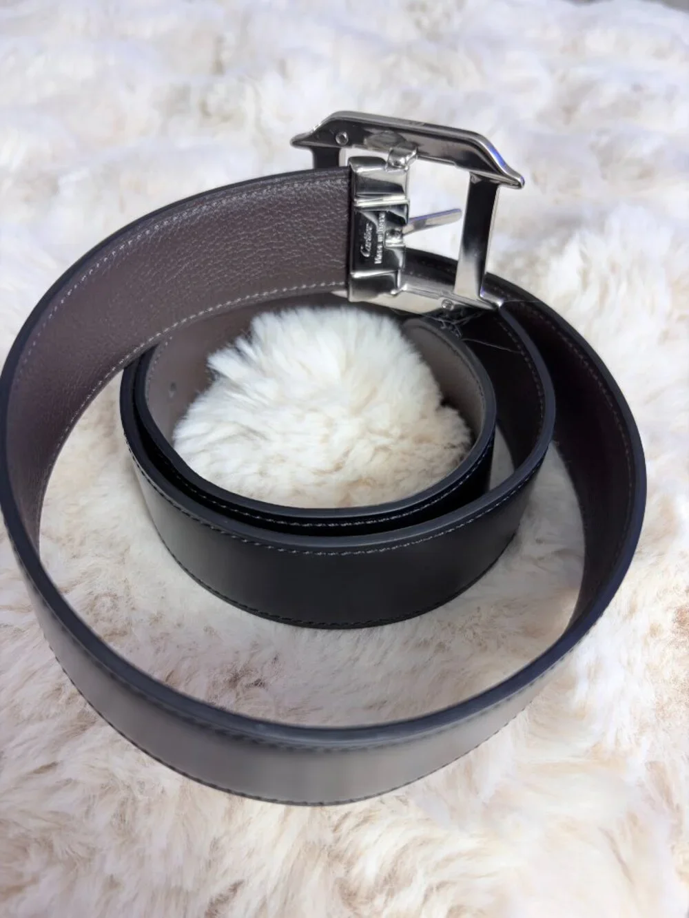 CARTIER REVERSIBLE BELT 
